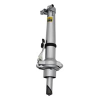 Magideal - Vástago De Manillar De Bicicleta Plegable, Liberación Rápida, Con Dientes, Adaptador Ligero, Pieza De Repuesto De Metal, Vástago Elevador De Bicicleta S