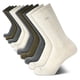 thumbnail image 1 of Calcetines redondos Calvin Klein, paquete de 10 unidades, para hombre, tallas 7 a 12, color beige, 1 of 7
