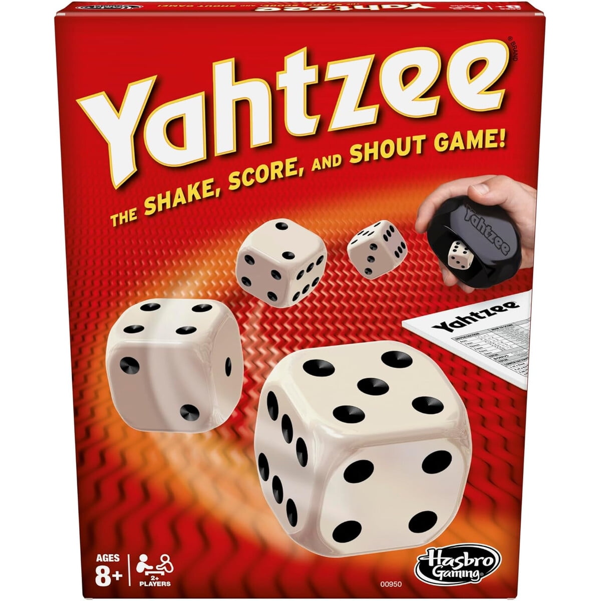 Juego De Mesa Hasbro Yahtzee Dados Estrategia Familiar