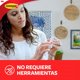 thumbnail image 4 of Gancho sujetador con resorte mediano blanco, 4 of 8