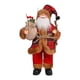 thumbnail image 1 of Figura Papá Noel Colores Brillantes Cuadros Rojos, 1 of 3