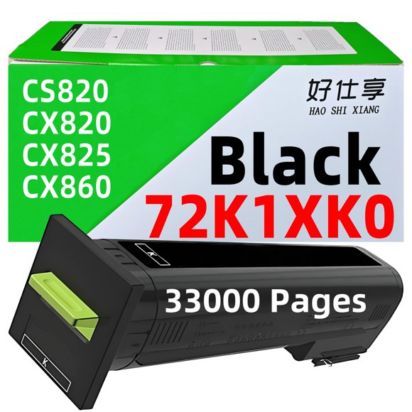 Cartucho de tóner negro HAO SHI XIANG 72K1XK0 – 33.000 páginas