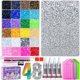 thumbnail image 1 of Kit de strass LOTWOW 70.000 piezas, 3 mm, 24 colores SS6–SS30, 1 of 3