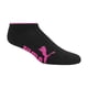 thumbnail image 5 of Calcetines Puma Half Terry Runner para mujer, paquete de 6, negros, 9-11, 5 of 5