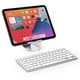 thumbnail image 2 of Teclado Bluetooth OMOTON para iPad 10ª generación, blanco, 2 of 8