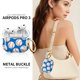 thumbnail image 2 of Funda QQKVFNG Pro 3 (2025) para AirPod con llavero de béisbol, 2 of 6
