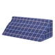 thumbnail image 3 of Almohada De Cuña Cojín De Apoyo Para La Espalda Del Cuello Con Memoria De Espuma Para Dormir Embarazo Cuadrícula Azul, 3 of 5