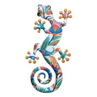 Magideal - Arte De Pared De Metal Con -, Decoración De Pared, Obra De Arte, Adorno, Artículo Decorativo, Decoración Colgante Grande Para Cerca, Patio, Jardín, Ho Estilo D