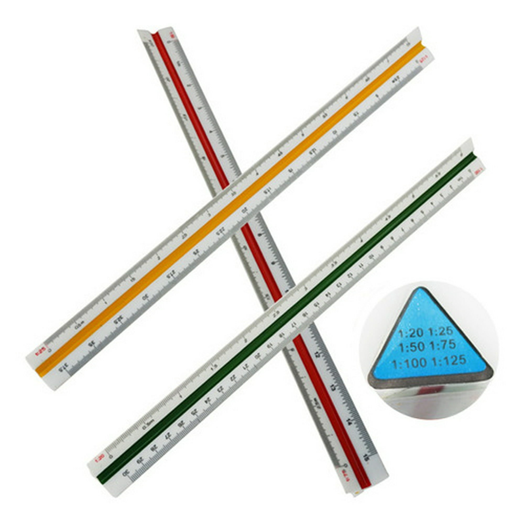 Hand - Escalímetro Plástico 30cm 6 Escalas