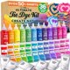 thumbnail image 1 of Kit de tie-dye Jim&Gloria con 36 polvos y 12 botellas, soda ash, 1 of 5