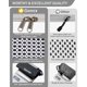 thumbnail image 3 of Cubos de embalaje de compresión Gonex L+M+S+XS+Slim+bolsa de lavandería gris, 3 of 7