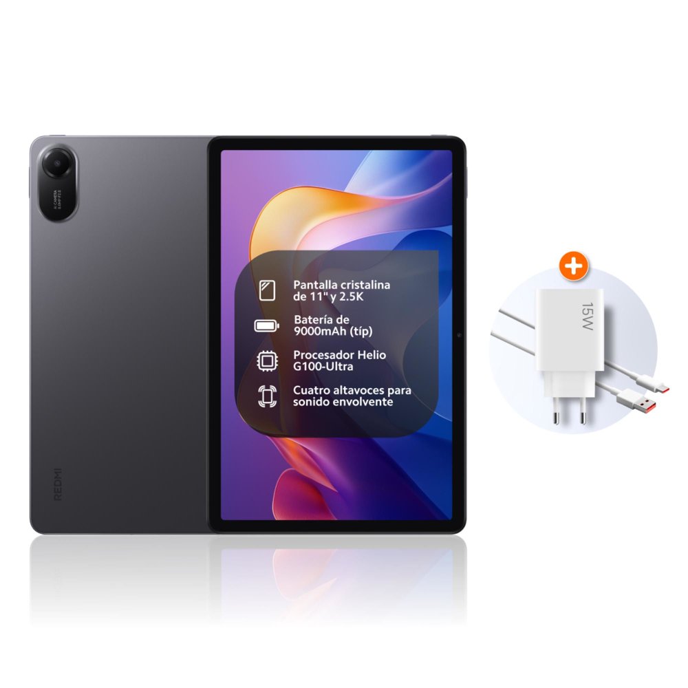 Tablet Redmi Pad 2 11" 128GB Gris, foto 2