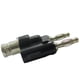 thumbnail image 3 of Adaptador BNC Conector Hembra Doble Conector Tipo Banana Conector Macho, 3 of 3