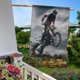 thumbnail image 5 of Motocross Sucio: Moto de Tierra-bandera de jardín temática. Regalo perfecto para fans, amigos y familiares, ideal para actividades al aire libre y decoración de fiestas.28CM*45CM, 5 of 5