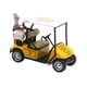 thumbnail image 3 of Mini Carrito De Golf, Modelo De Juguete, Escultura De Carrito De Golf, Adorno Para Tartas, Regalos, Amarillo, 3 of 5