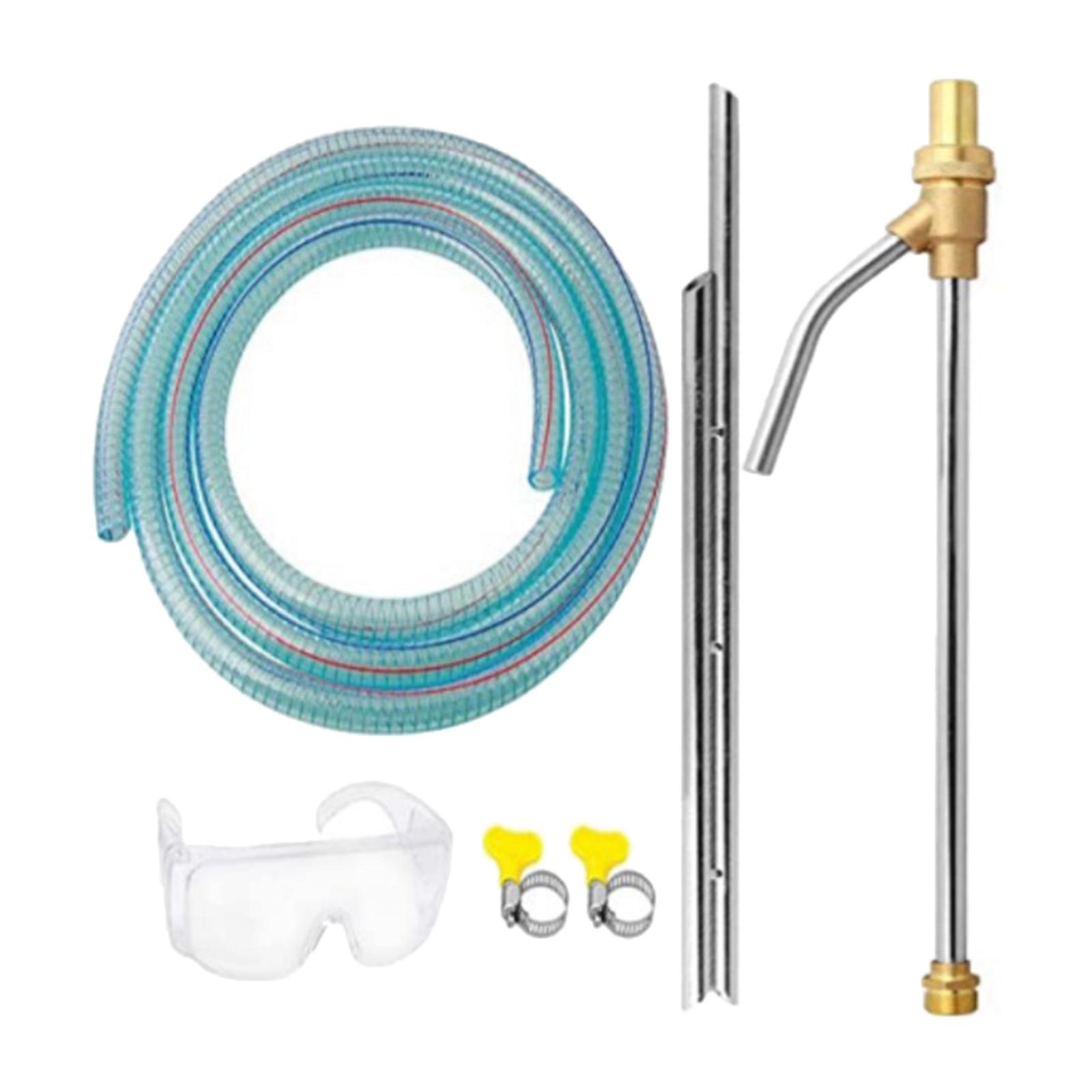 Magideal - Kit De Limpieza Con Chorro De Arena Para Lavadora A Presión Profesional, Desconexión Rápida, Portátil Con Accesorios De Tubo, Herramientas De Limpieza