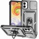 thumbnail image 1 of Funda Resistente Anillo Soporte Samsung Galaxy A05 Privacidad Cámara Montaje Magnético Plata, 1 of 6