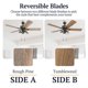 thumbnail image 4 of Ventilador de techo Prominence Home River Run 132 cm LED bronce, 4 of 9