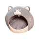 thumbnail image 1 of Cama para gatos para gatitos, tienda de campaña cubierta para gatos, cabaña con bola de felpa, camas para gatos de construcción resistente y lavables, 1 of 5