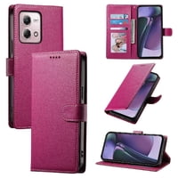 Funda Para Foxdock Motorola Moto G Stylus 4G 2023– Cuero Premium, 3 Ranuras Para Tarjetas, Protección Contra Impactos