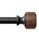 thumbnail image 1 of Barra de cortina MARHSIPE Wood de 1 pulgada de diámetro, 122-213 cm con remates, 1 of 9