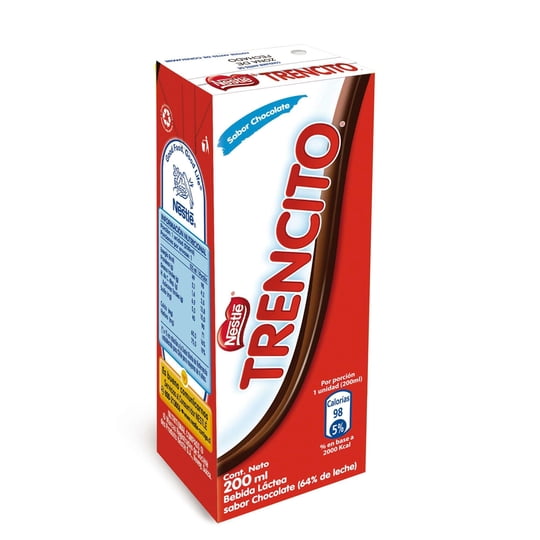 Bebida Leche Láctea Trencito Chocolate Caja