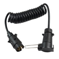 Magideal - Cable De Extensión Para Remolque, 7 Pines, Fácil Instalación, Circuito De Acoplamientos, Cableado De Remolque Para Furgoneta, Maquinaria Agrícola Y 2M