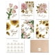 thumbnail image 1 of Tarjetas de agradecimiento XISHIUYIS, paquete de 24 con sobres, 6 diseños florales, 1 of 7