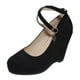 thumbnail image 1 of Zapato Negro Vía Franca, 1 of 9