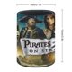thumbnail image 2 of Piratas del Caribe-theme Cylinder Pen Holder Pencil Organizer with Flannel Lining PVC Leather Material Cardboard Base for study work 10*8CM, 2 of 6