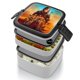 thumbnail image 4 of Mad Max: Furiosa Fiambrera de Doble Capa, Contenedor de Almuerzo Portátil Apilable, Almacenamiento de Alimentos Hermético a Prueba de Fugas, 1000ml, 4 of 6
