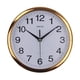 thumbnail image 3 of Reloj De Pared Moderno Relojes Silencioso Sin Tictac Inicio Sala De Estar Oficina Oro, 3 of 5