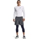 thumbnail image 2 of Leggings 3/4 Under Armour HeatGear para Hombre, Azul Marino, 2 of 5