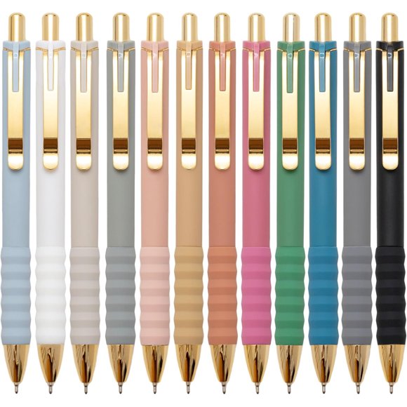 Bolígrafo Linbsunne P06 1.0 mm Negro Pack de 12