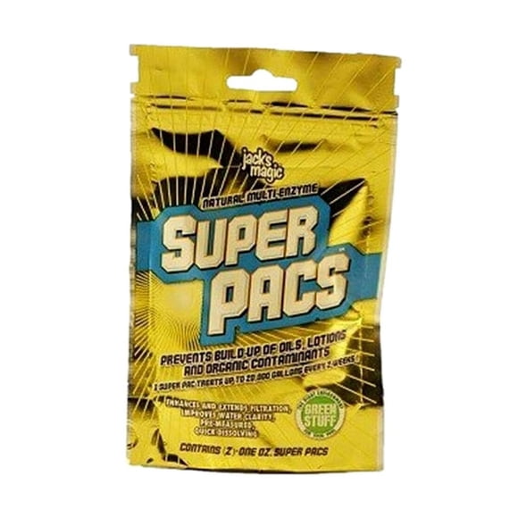 Jack's Magic Multi-Enzimas para Piscina y Spa 1 oz, paquete de 12