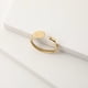 thumbnail image 2 of Anillo 19V69 Italia STR255 Dorado Mujer, 2 of 2