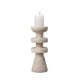 thumbnail image 2 of Candelabro torre alfil decorativo travertino crema, 2 of 3