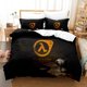 thumbnail image 1 of New Game Half-Life Bedding Set Single Twin Full Queen King Size Bed Set Adult Kid Bedroom Duvet cover Sets Anime Bed Sheet Set, 1 of 5