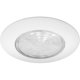 thumbnail image 2 of NICOR Lighting 6-Inch White Recessed Shower Trim with Glass, 2 of 3