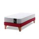 thumbnail image 2 of Cama Europea Zen Pro Tela Burdeo 1 Plaza, 2 of 4