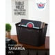 thumbnail image 3 of Canastilla Canasta Organizadora Multiusos Rattan 22 Litros Color Café, 3 of 3