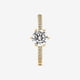 thumbnail image 4 of Anillo Clear Sparkling Crown Solitaire Shine En Oro De 14 Quilates, 4 of 4