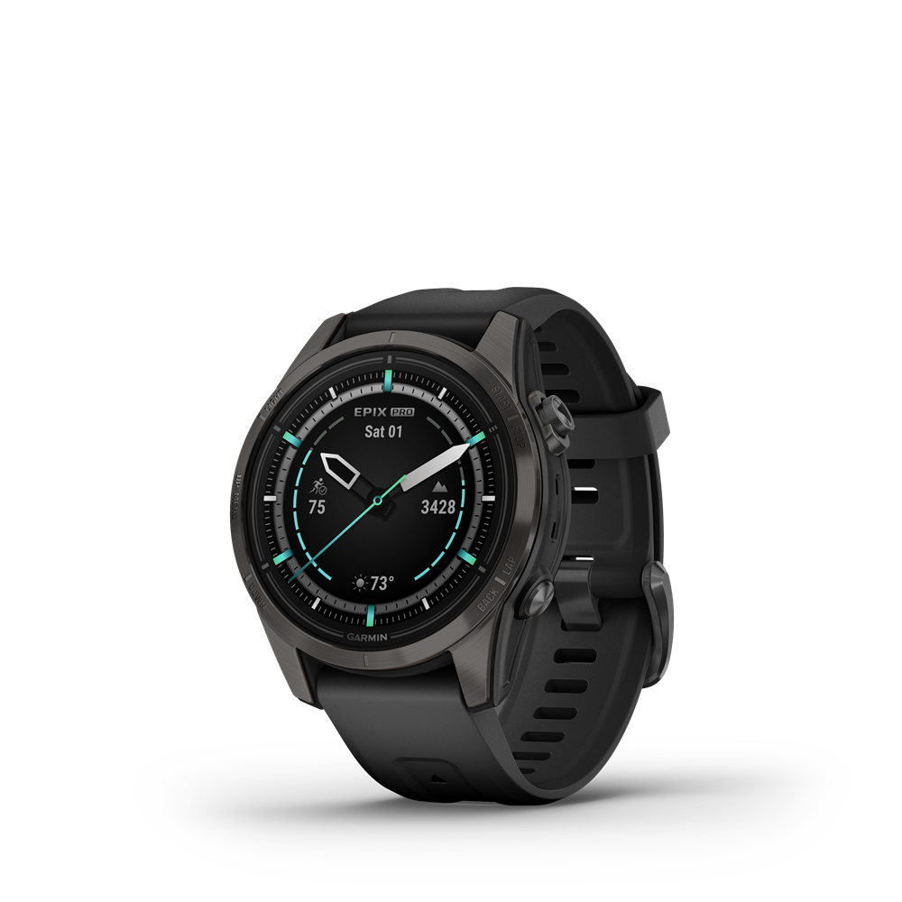 Garmin - Smartwatch Epix Pro (G2) Sapph 42Mm Crbngry