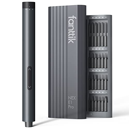 Destornillador Eléctrico Mini Fanttik Con 24 Puntas De Precisión