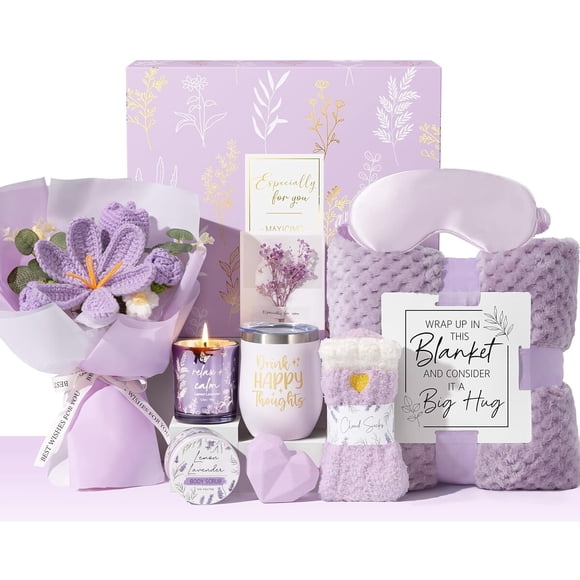 Caja Regalo MAYICIVO Set Spa Manta 99x150 cm