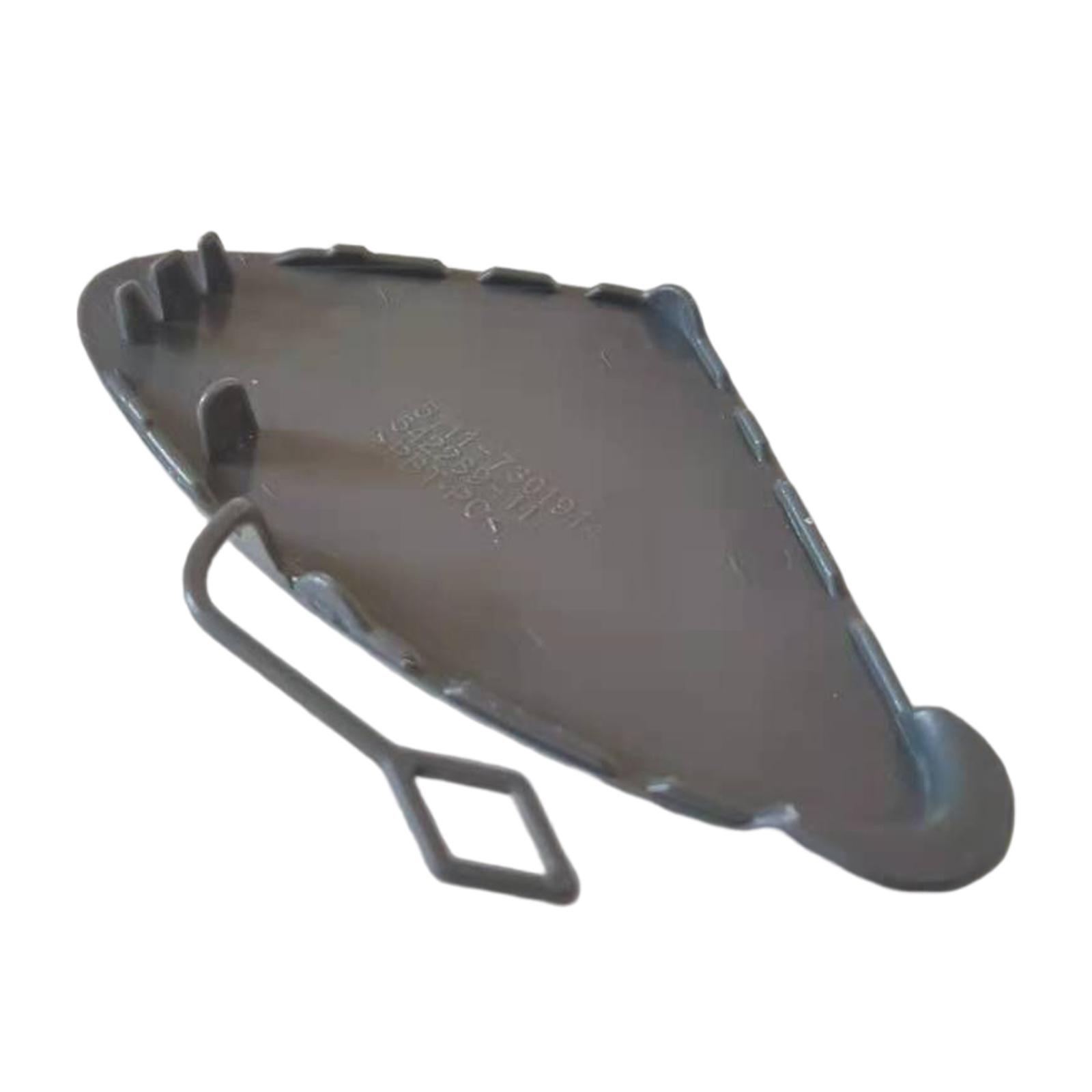 Magideal - 51117293116 Cubierta De Gancho De Remolque De Parachoques Delantero Tapas De Barra De Remolque De Tapa De Ajuste Negro Ligero Para F30 Sedan F31 Wagon