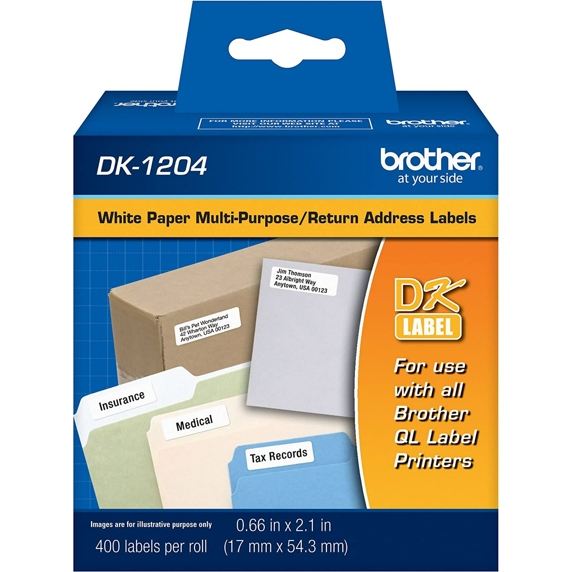 Cinta Rotuladora Brother Dk1204