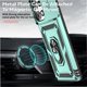 thumbnail image 4 of Funda Resistente Anillo Soporte Motorola Moto G Power 5G 2025 Privacidad Cámara Montaje Magnético Verde, 4 of 6