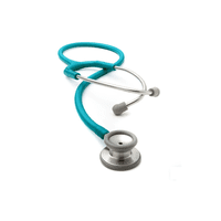 Adc - Fonendoscopio Pediatrico Adscope 604 Azul Caribe Metalico