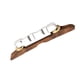 thumbnail image 3 of Puente De Guitarra Dispositivos De Madera Piezas De Actualización Estables Reemplazo Para Guitarras Acústicas, 3 of 5